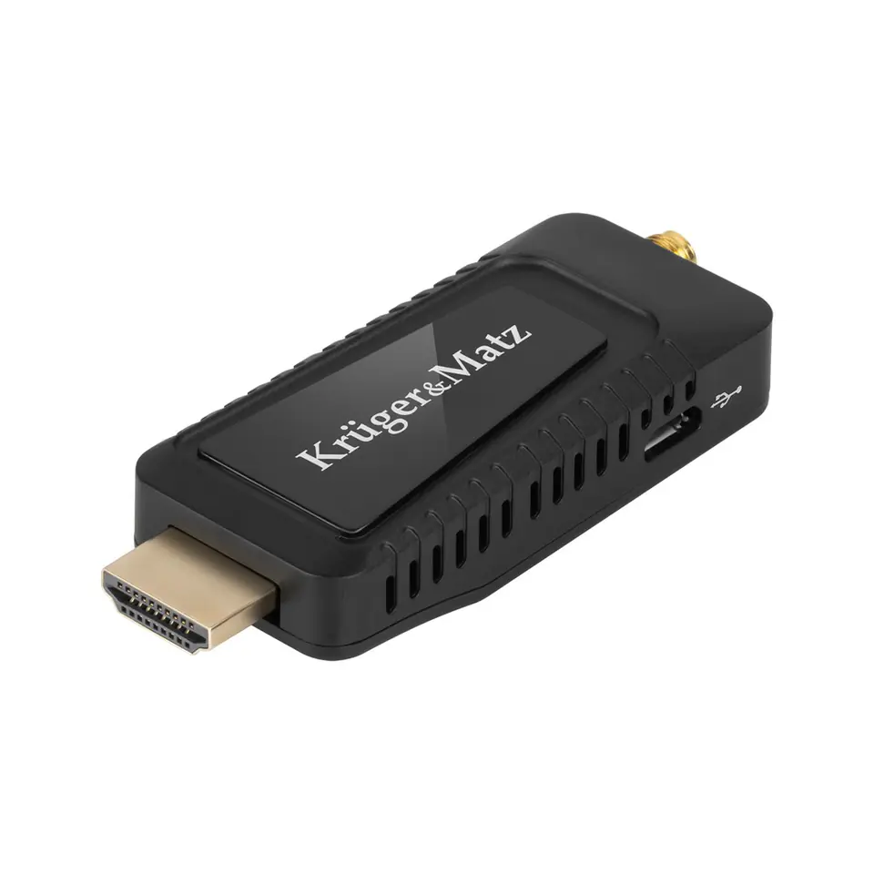 ⁨KRUGER & MATZ mini Tuner DVB-T2 H.265 HEVC KM9999⁩ at Wasserman.eu