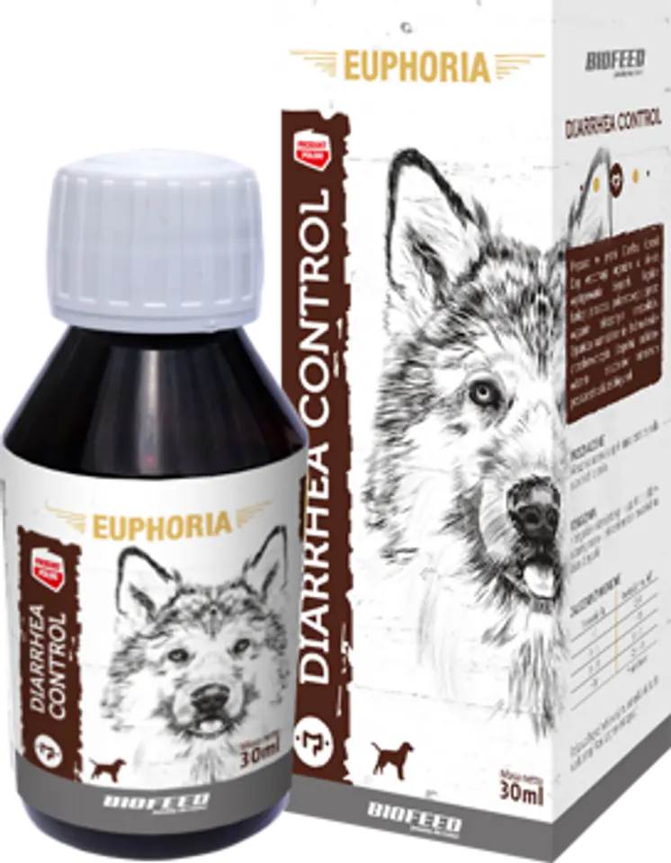 ⁨BIOFEED EUPHORIA Diarrhea Control Dog 30ml⁩ at Wasserman.eu