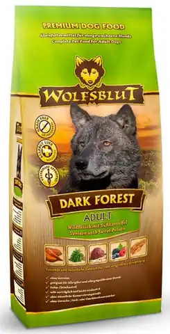 ⁨Wolfsblut Dog Dark Forest dziczyzna i bataty 12,5kg⁩ w sklepie Wasserman.eu