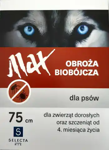 ⁨SELECTA Biocidal collar Max 75 cm brown⁩ at Wasserman.eu