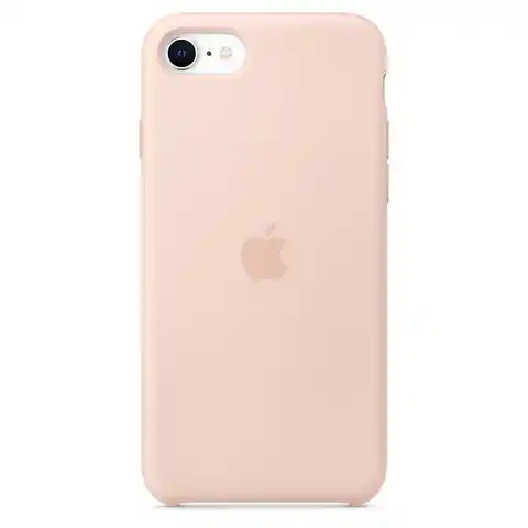 ⁨Apple MXYK2ZM/A iPhone SE 2020 / SE 2022 rose gold/pink sand Silicone Case⁩ at Wasserman.eu