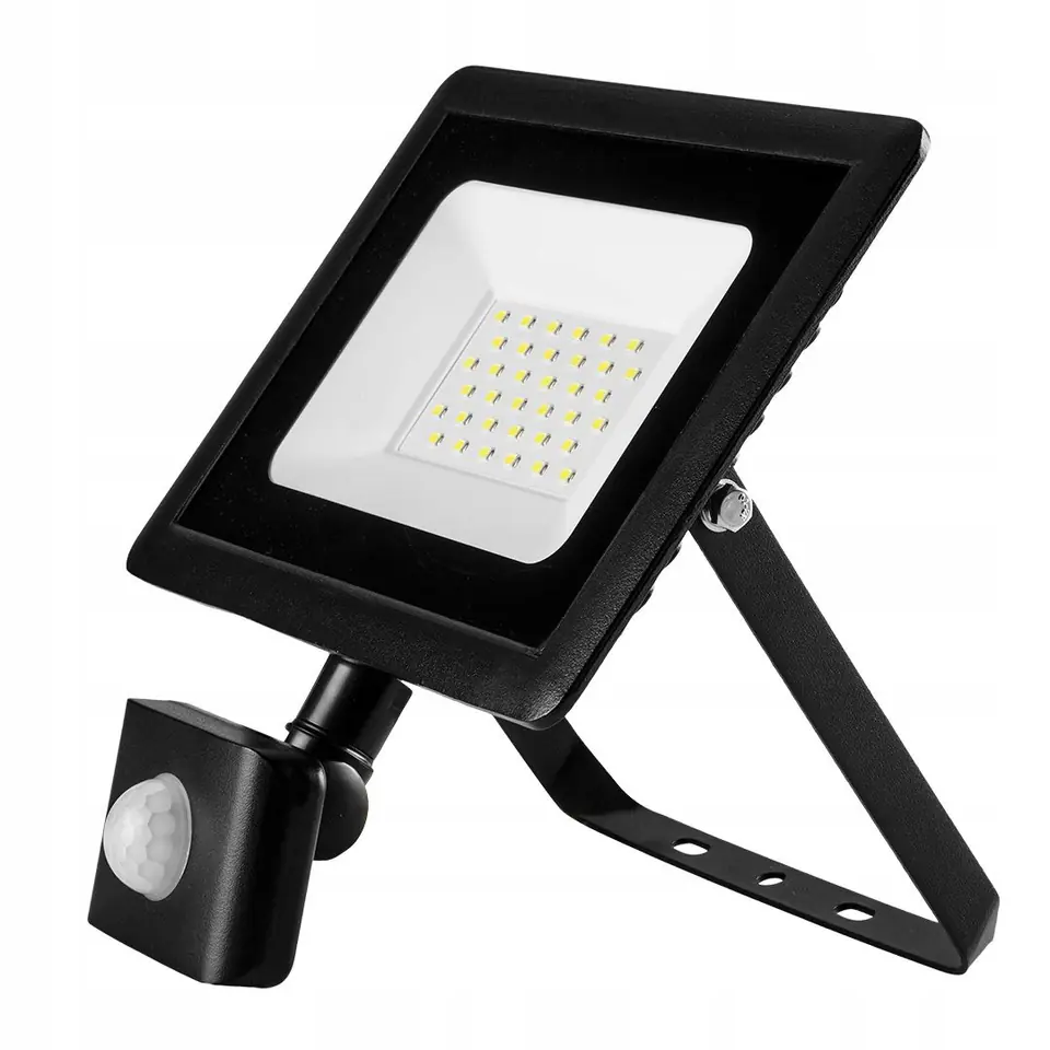 ⁨Reflector with motion sensor SMD 30W 2400 lm 230V⁩ at Wasserman.eu