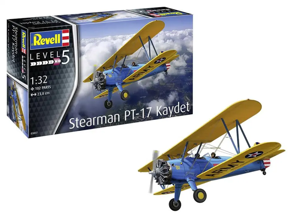 ⁨Model plastikowy Stearman PT-17 Kaydet⁩ w sklepie Wasserman.eu