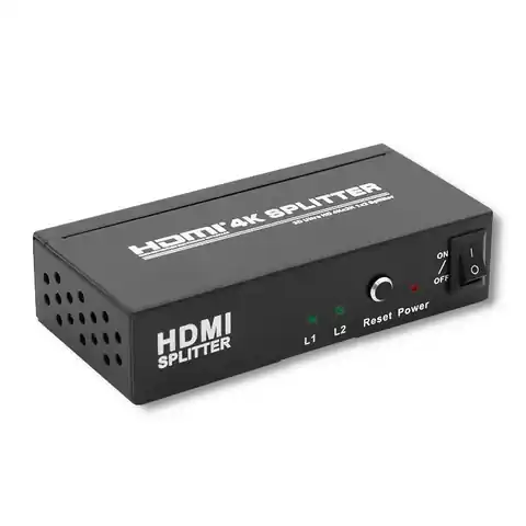 ⁨Active HDMI Splitter v. 1.4, 1x2⁩ at Wasserman.eu