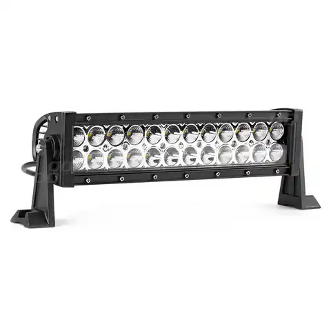 ⁨Lampa robocza panelowa led bar prosta 40 cm 9-36v amio-02437 awl23⁩ w sklepie Wasserman.eu