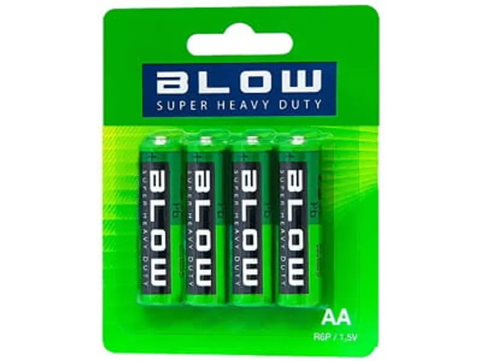 ⁨4x Blow Super Heavy Duty AA R063P battery (82-506)⁩ at Wasserman.eu