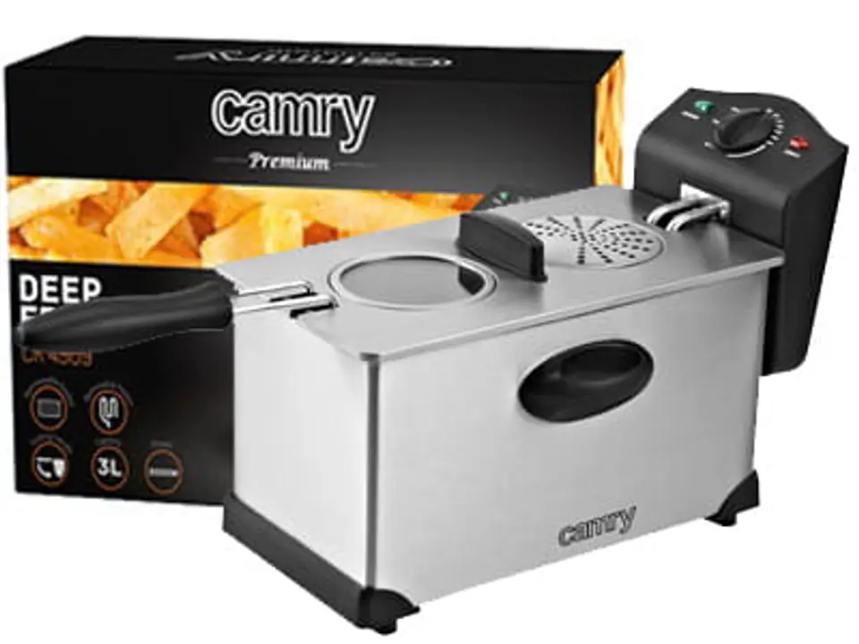 3l deep fryer with regulation. French fries fryer CR 4909 at Wasserman.eu