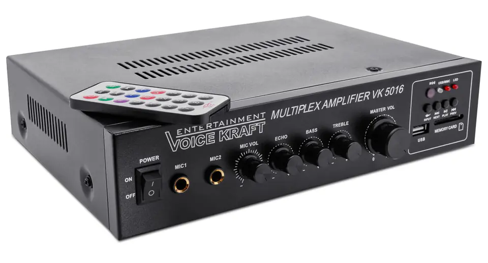 Amplifier, USB, SD, Karaoke Voice Kraft VK-5016 at Wasserman.eu