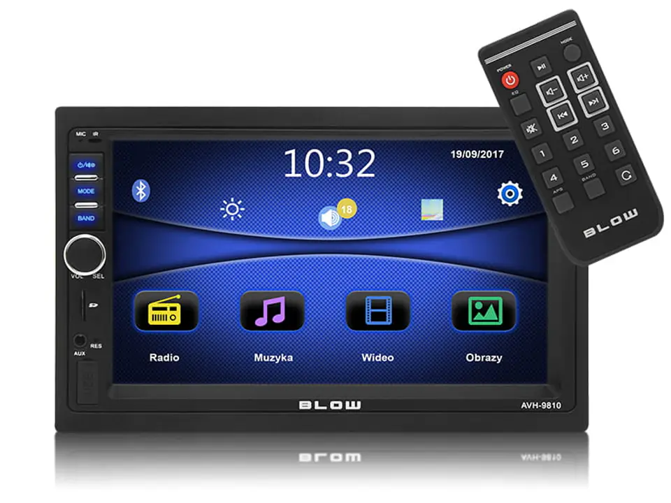 Radio 2DIN LCD 7" multimedialne BLOW AVH-9810 w sklepie Wasserman.eu