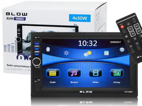 ⁨Radio BLOW AVH-9880 2DIN LCD 7 "multimedia + GPS⁩ at Wasserman.eu