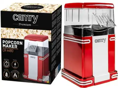 ⁨Maszyna do popcornu Camry CR 4480, beztłuszczowo⁩ w sklepie Wasserman.eu