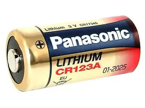 ⁨Panasonic CR123 Lithiumbatterie 80197⁩ im Wasserman.eu