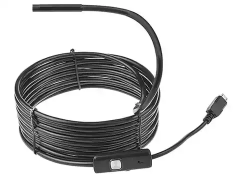 ⁨Endoskop, kamera USB kabel 5m Media-Tech MT4095⁩ w sklepie Wasserman.eu
