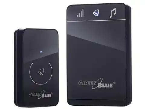 ⁨Türklingel Wireless Touch schwarz 52 Melodien GB111B⁩ im Wasserman.eu