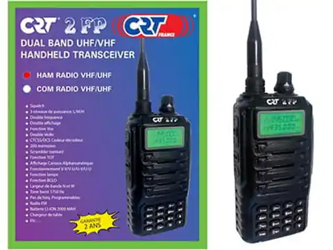 ⁨Funktelefonscanner CRT 2FP Dualband CRT-2FP⁩ im Wasserman.eu