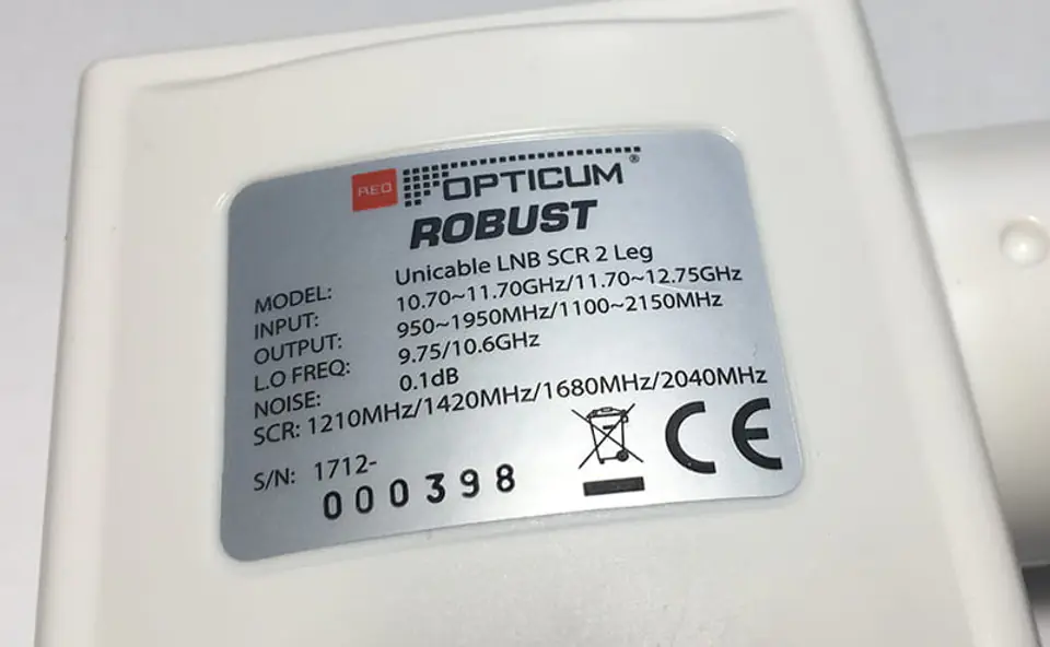 ⁨Konwerter Unicable LNB SCR 2 jednym kablem 4TV⁩ w sklepie Wasserman.eu