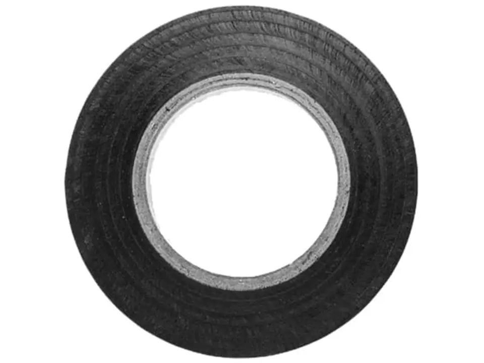 ⁨Insulating tape PVC Hogert black 20m HT1P281 black⁩ at Wasserman.eu