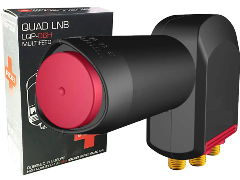 ⁨Quad (x4) converter Red Rocket Opticum LQP-06H⁩ at Wasserman.eu