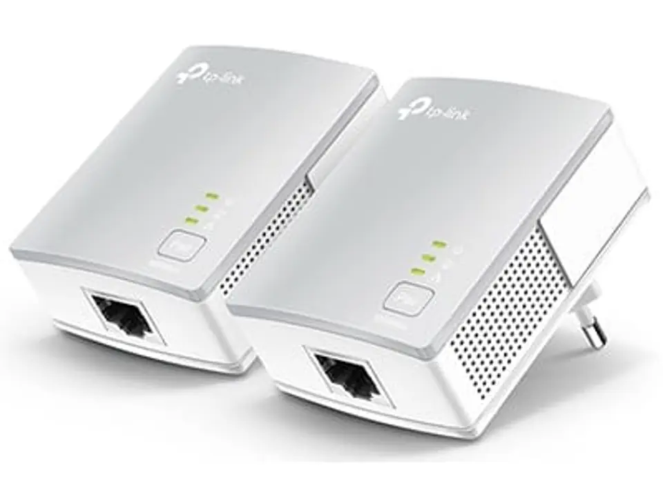 ⁨Dwa transmitery sieciowe AV600 Tp-Link TL-PA4010 KIT⁩ w sklepie Wasserman.eu