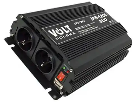 ⁨Volt IPS-1200 DUO 12/24 / 230V 1200W voltage converter⁩ at Wasserman.eu