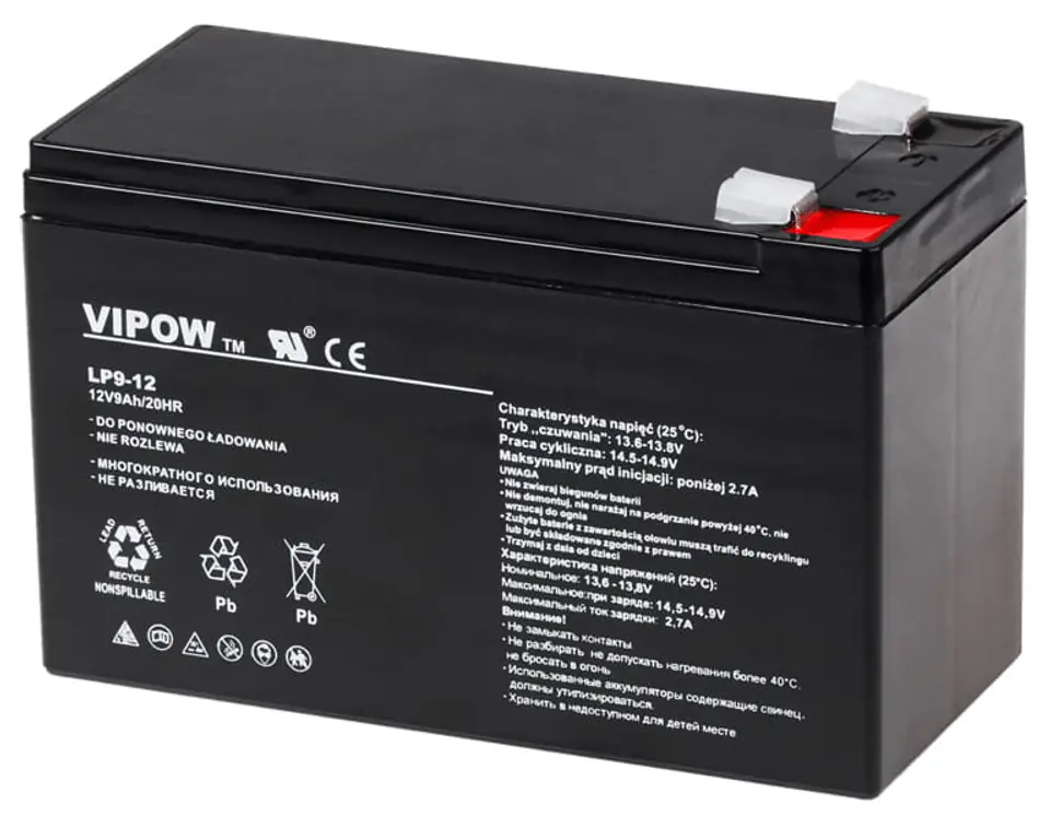 Gel Batterie 12V 9Ah Vipow BAT0228 im Wasserman.eu