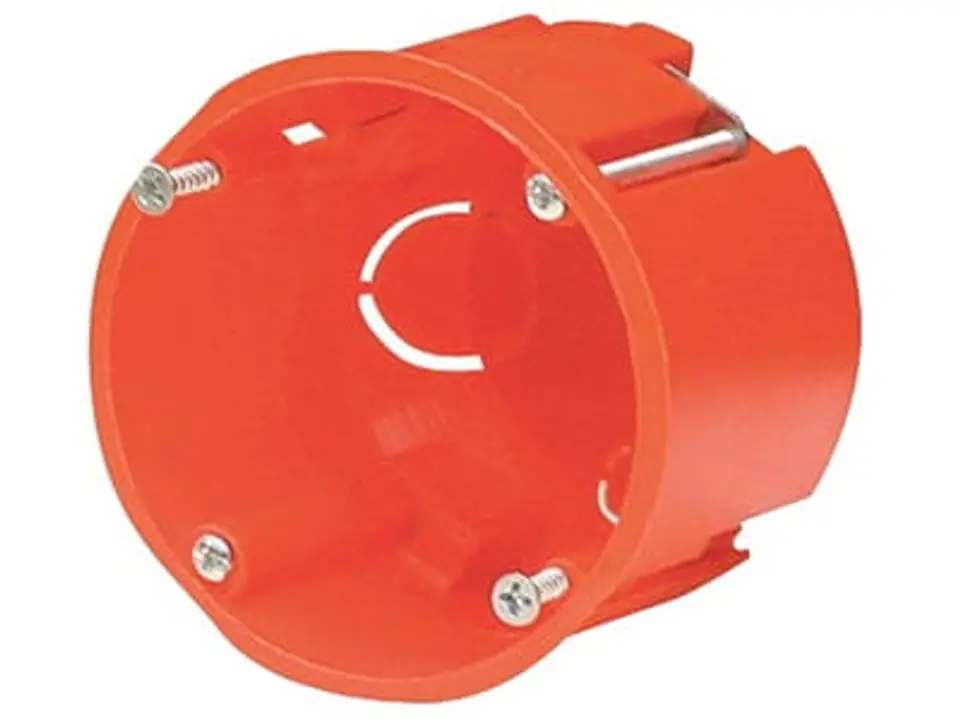 ⁨Puszka podtynkowa PK-60 regips + wkręty 0220-00⁩ w sklepie Wasserman.eu