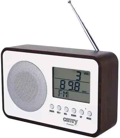 ⁨Digital radio, alarm clock, thermometer. Camry CR 1153⁩ at Wasserman.eu