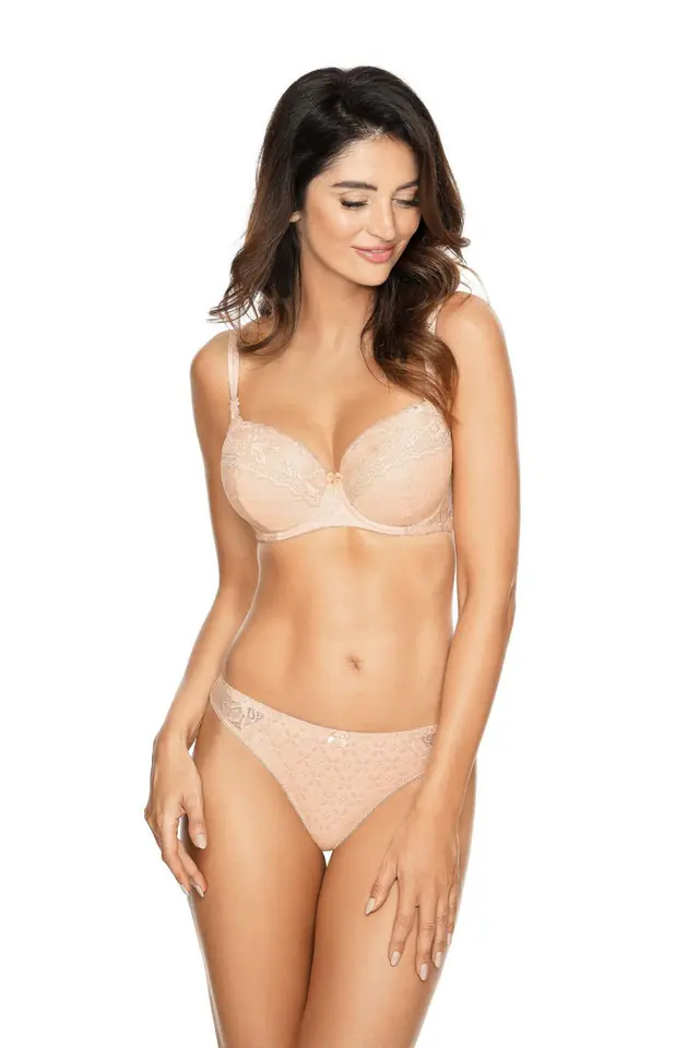 ⁨G-246/B4 bra stiffened beige (Multicolour, size 75G)⁩ at Wasserman.eu