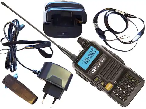⁨Radiotelefon VHF UHF CRT-FP-00 dual band⁩ w sklepie Wasserman.eu