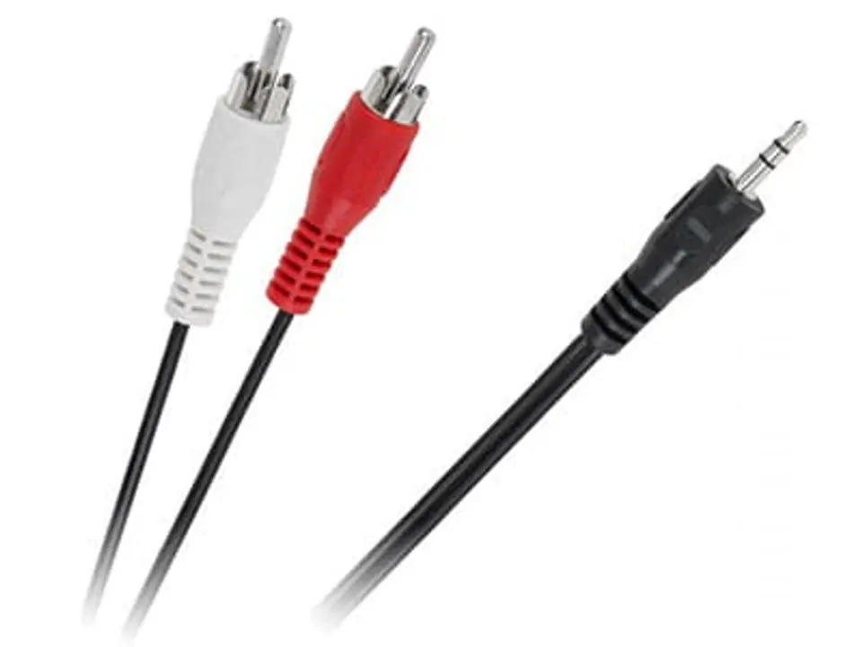 ⁨JACK 3.5 - 2 x RCA cable (1.2 m)⁩ at Wasserman.eu