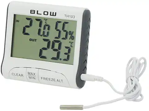 ⁨BLOW TH103 hytherograph, temperature, humidity 50-313⁩ at Wasserman.eu