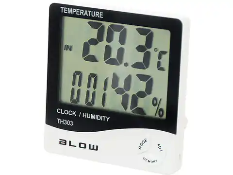 ⁨BLOW Thermohygrometer Thermometer und Luftfeuchtigkeit TH303⁩ im Wasserman.eu