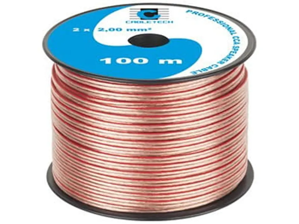 ⁨Kabel głośnikowy CCA 2.0mm Cabletech KAB0359⁩ w sklepie Wasserman.eu