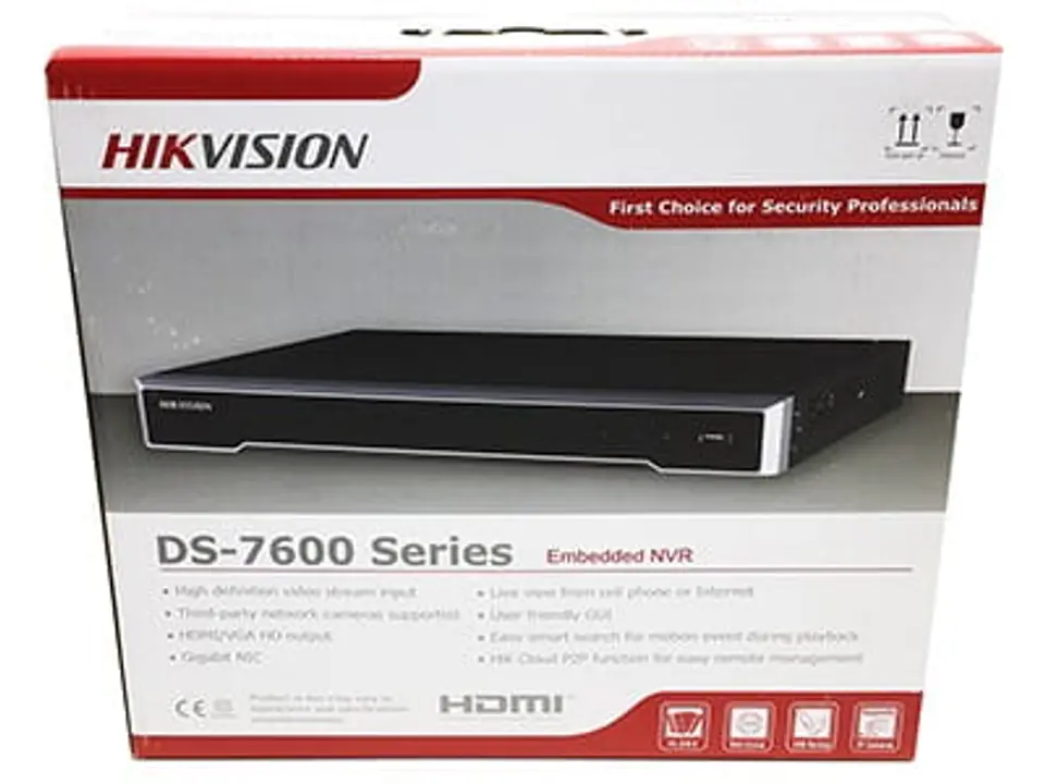 8-channel IP recorder Hikvision DS-7608NI-K2 at Wasserman.eu