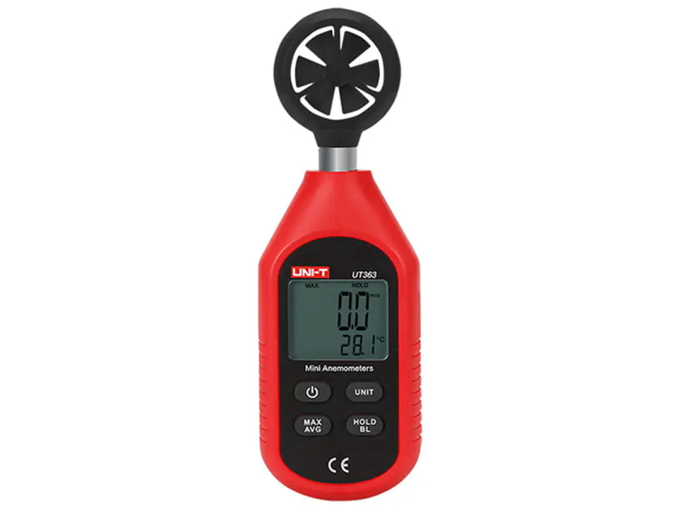 ⁨Wind gauge Uni-T UT363 Wind and temperature measurement⁩ at Wasserman.eu