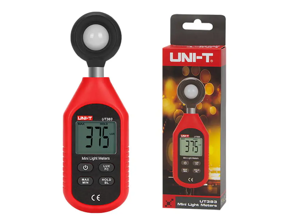 ⁨Uni-T UT383 light intensity meter⁩ at Wasserman.eu