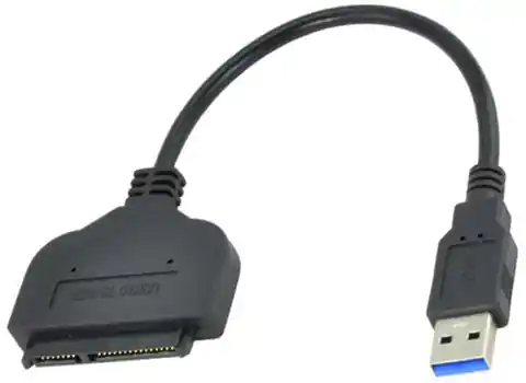 ⁨Kabel adapter USB 3.0 SATA Cabletech KOM0971⁩ w sklepie Wasserman.eu