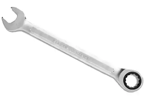 ⁨Klucz płasko-oczkowe CrV grzechotka Hogert (10 mm)⁩ w sklepie Wasserman.eu