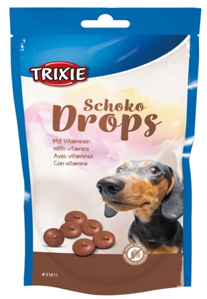 ⁨Trixie Dropsy czekoladowe saszetka 75g [31611]⁩ w sklepie Wasserman.eu