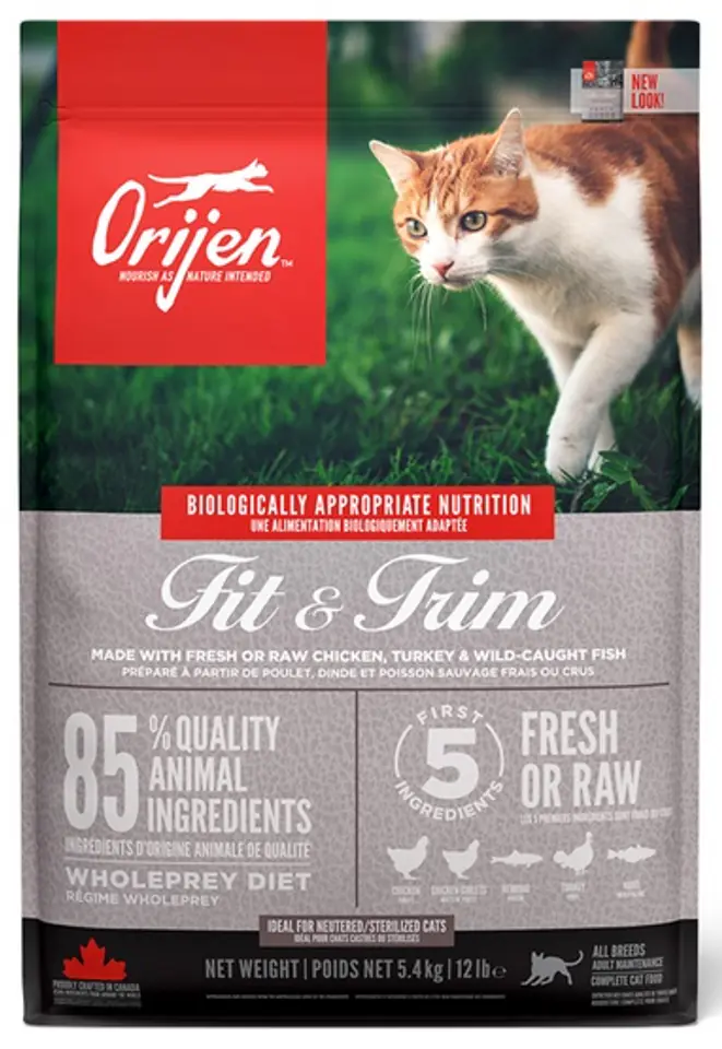 ⁨Orijen Cat Fit & Trim 5.4kg⁩ at Wasserman.eu