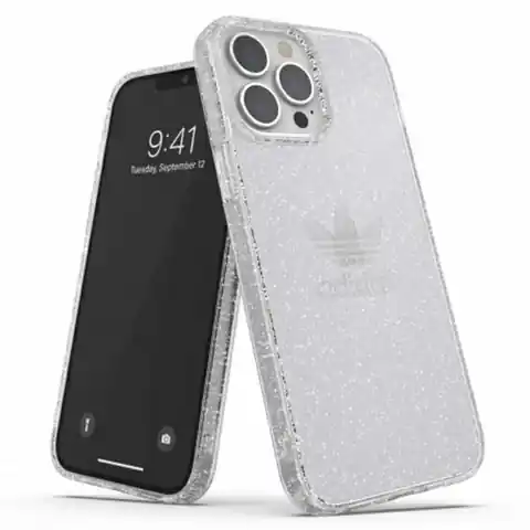 ⁨Adidas OR Protective iPhone 13 Pro Max 6,7" Clear Case Gliter transparent 47148⁩ w sklepie Wasserman.eu