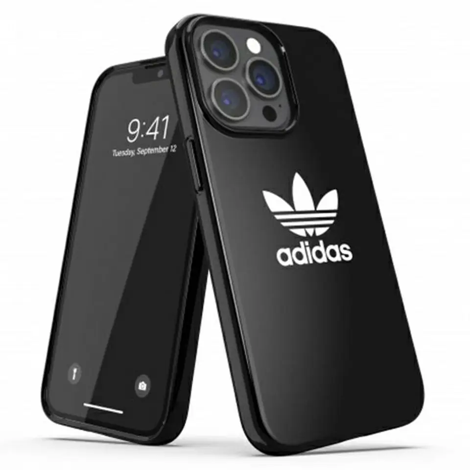 ⁨Adidas OR SnapCase Trefoil iPhone 13 Pro Max 6,7" black/black 47130⁩ at Wasserman.eu