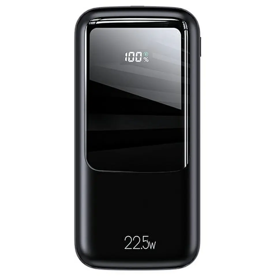⁨USAMS Powerbank PB58 20000mAh 22.5W Dual QC+PD Fast Charge black/black 20KCD17701 (US-CD177)⁩ at Wasserman.eu