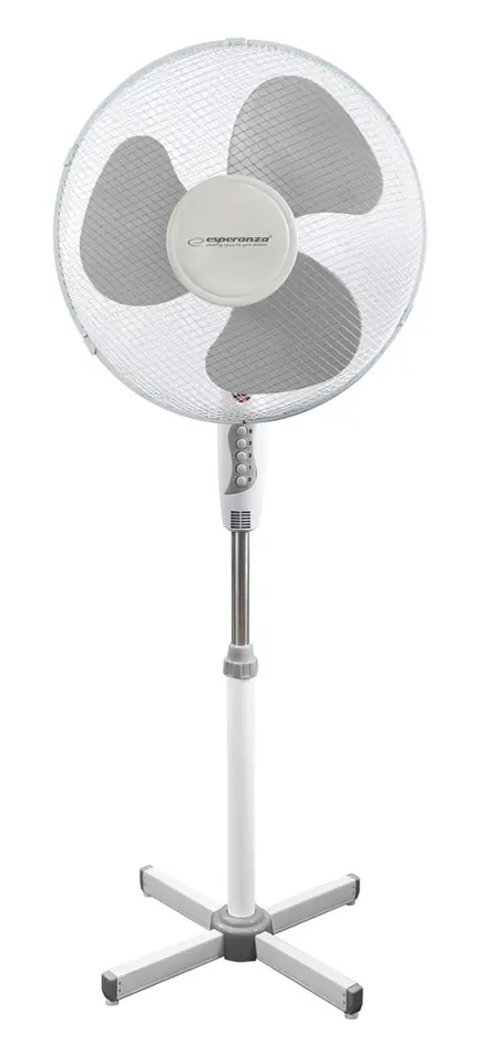 ⁨Esperanza EHF001WE Standing fan 16" White and Gray⁩ at Wasserman.eu