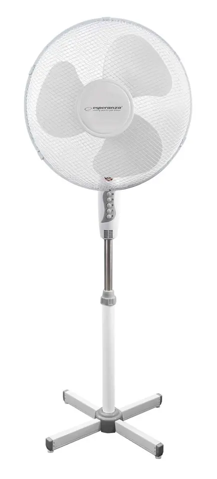 ⁨Esperanza EHF001WW, 16 '' standing fan, White⁩ at Wasserman.eu