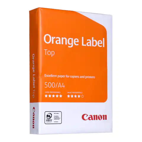 ⁨Papier Xero Canon Orange Label Top 80g/m2 A4 500szt⁩ w sklepie Wasserman.eu