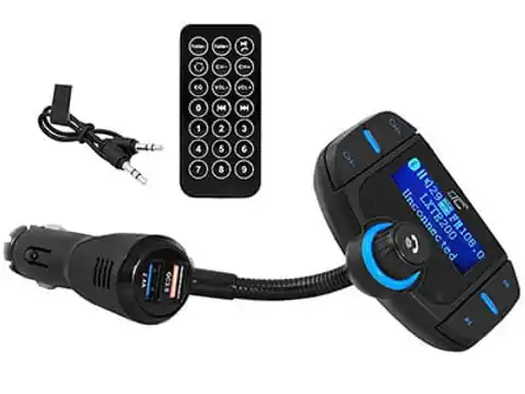 ⁨FM-Sender LTC LXTR200 Bluetooth USB microSD Aux⁩ im Wasserman.eu