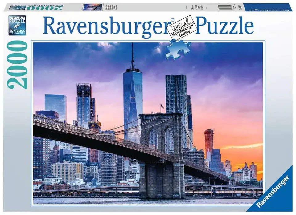 ⁨Puzzle 2D 2000 elementów Panorama Nowego Jorku⁩ w sklepie Wasserman.eu