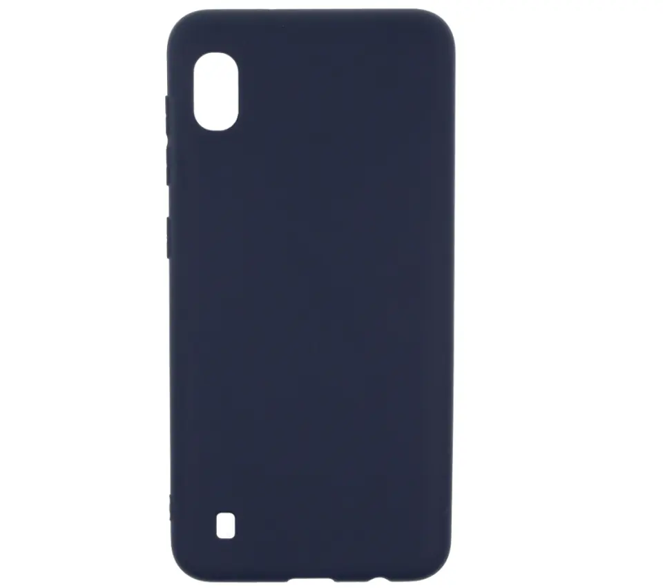 ⁨Back Gel Case Matt SAMSUNG GALAXY A20E navy blue⁩ at Wasserman.eu