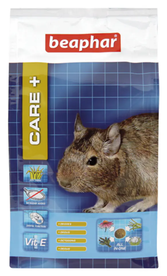 ⁨BEAPHAR CARE+ DEGU karma dla koszatniczek 700g⁩ w sklepie Wasserman.eu